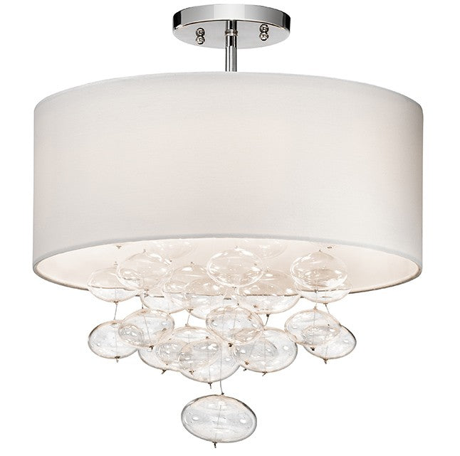 Elan 83239 Piatt 3-lt Semi Flush