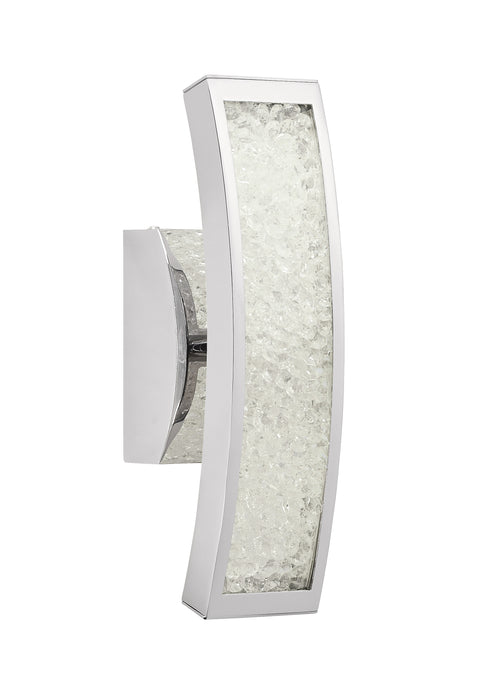 Elan 83506 Crushed Ice 1-lt LED Wall Sconce