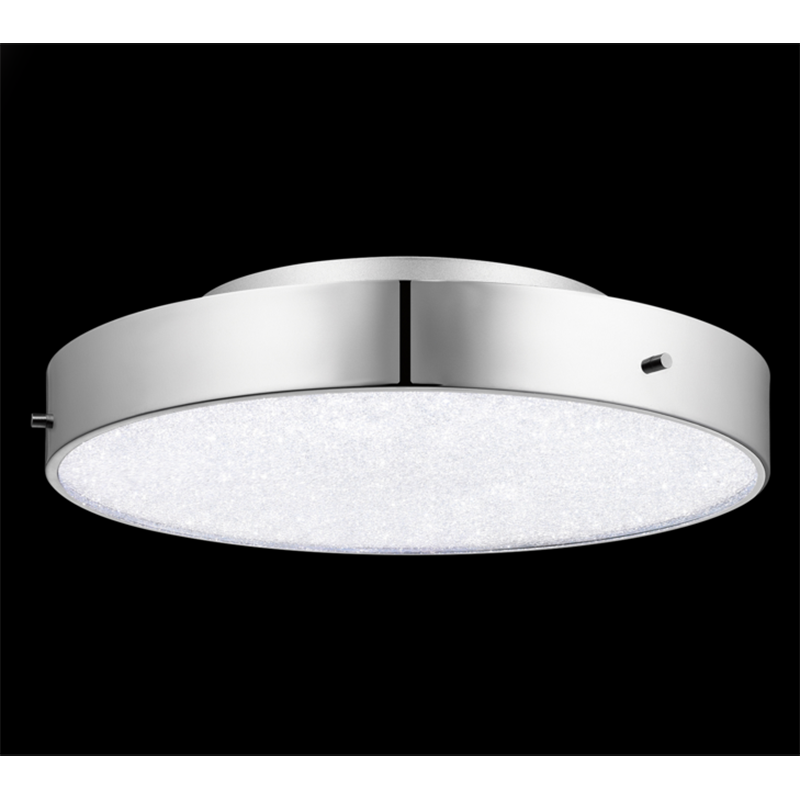 Elan 83588 Crystal Moon 16" Wide LED Flush Mount