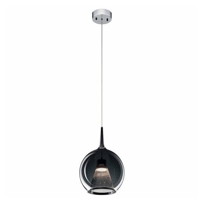 Elan 84021 Zin 1-lt LED Round Pendant