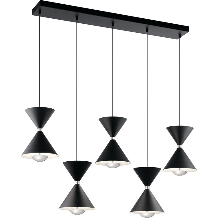 Elan 84113 Kordan 5-lt 42" LED Linear Pendant