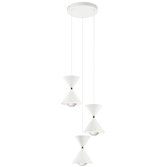 Elan 84114 Kordan 3-lt 17" LED Pendant