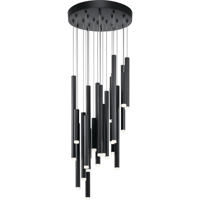 Elan 84116 Soho 24-lt LED Spiral Cluster Pendant