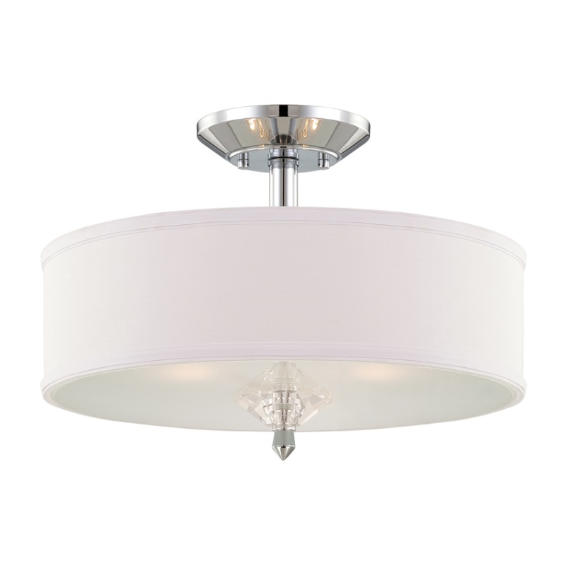 Designers Fountain 84211 Evi 3-lt 16" Semi Flush