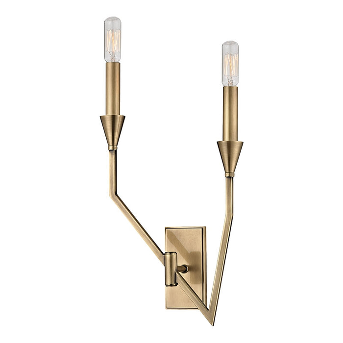 Hudson Valley 8502L Archie 2-lt Wall Sconce