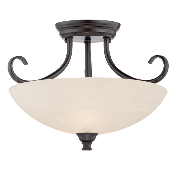 Designers Fountain 85111 Kendall 2-lt 13" Semi Flush