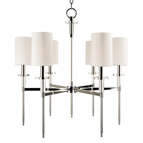 Hudson Valley 8516 Amherst  6-lt Chandelier