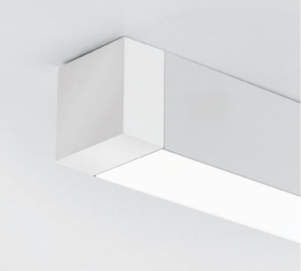 Artemide 2.5 Square Strip 49 LED Wall/Ceiling Light - 80 CRI