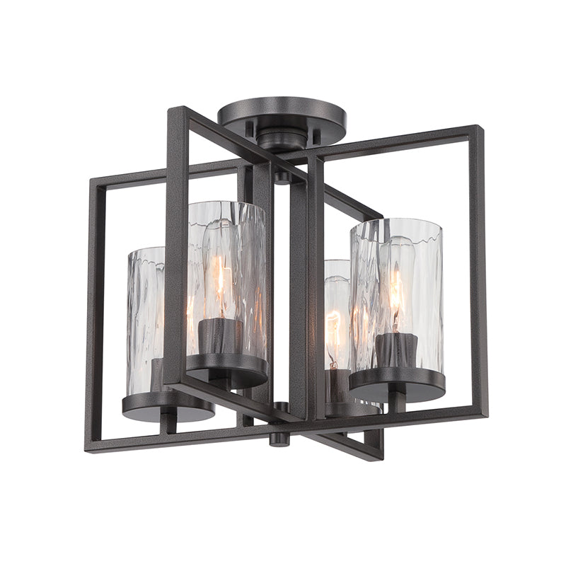 Designers Fountain 86511 Elements 4-lt 17" Semi Flush