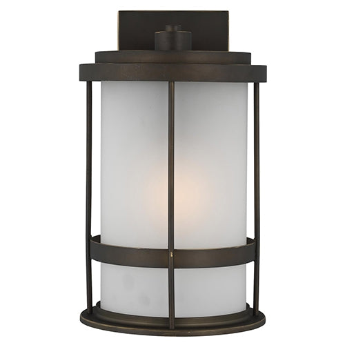 Generation 8690901EN3 Wilburn 1-lt 8" LED Outdoor Wall Lantern