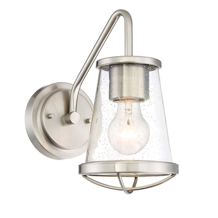 Designers Fountain 87001 Darby 1-lt 10" Tall Wall Sconce