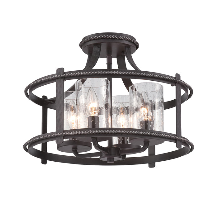 Designers Fountain 87511 Palencia 4-lt 16" Semi Flush