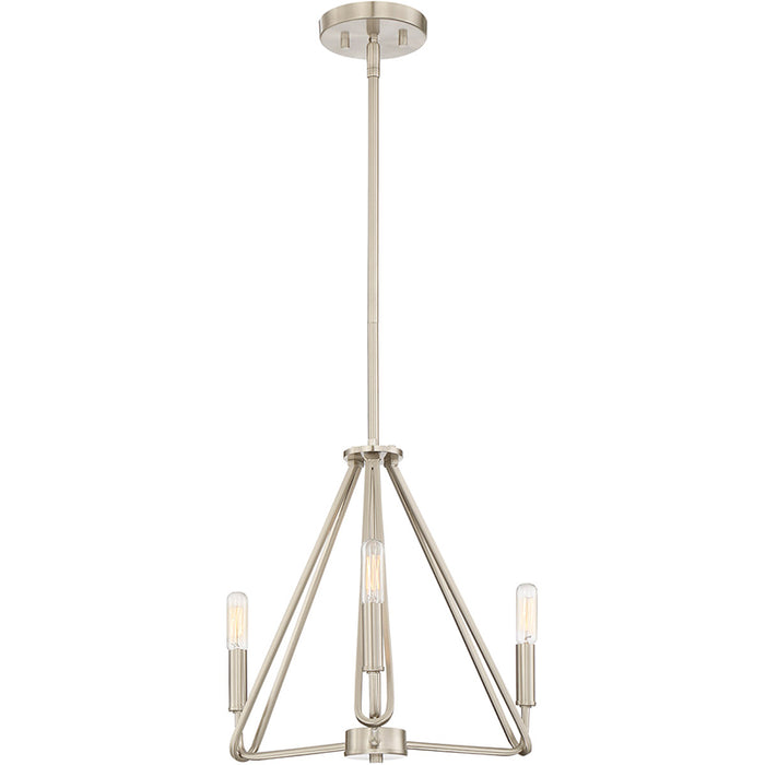 Designers Fountain 88483 Uptown 3-lt 16" Chandelier