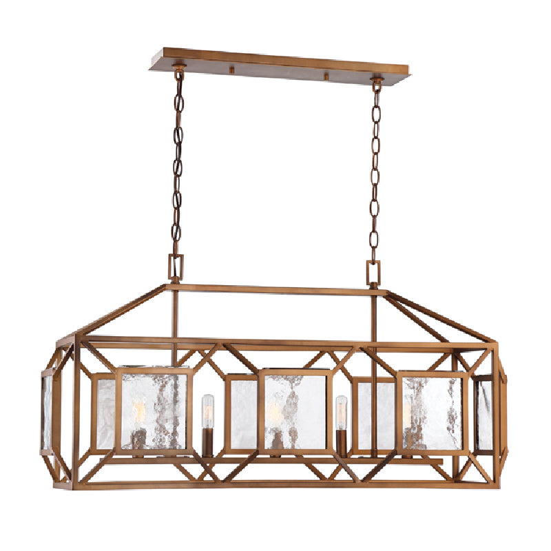 Designers Fountain 89438 Athina 4-lt 38" Island Pendant