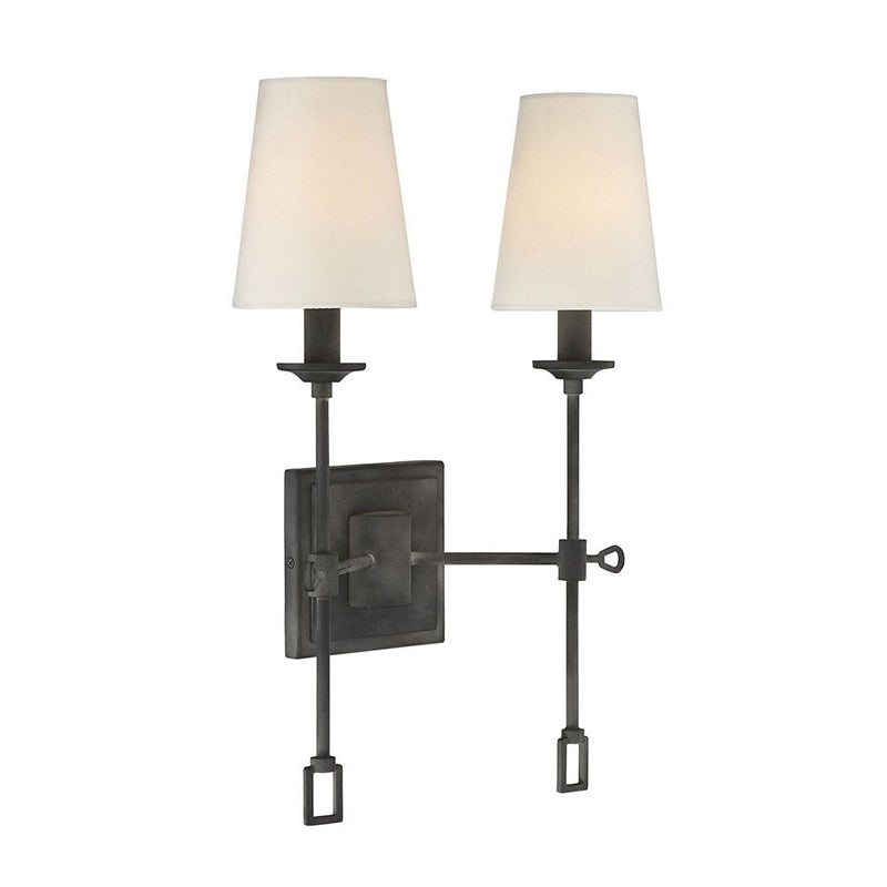 Savoy House 9-9004-2 Lorainne 2-lt 18" Tall Wall Sconce
