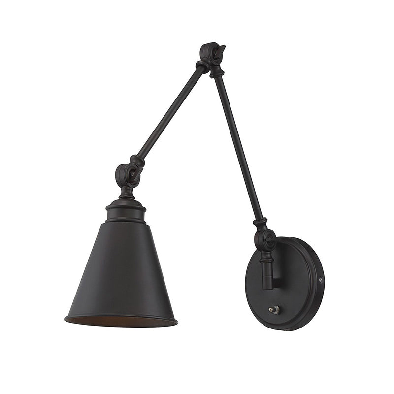 Savoy House 9-961CP-1 Morland 1-lt 16" Tall Adjustable Wall Sconce with Plug
