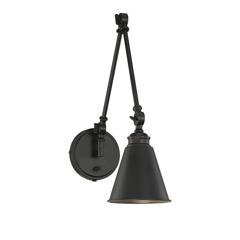 Savoy House 9-961CP-1 Morland 1-lt 16" Tall Adjustable Wall Sconce with Plug