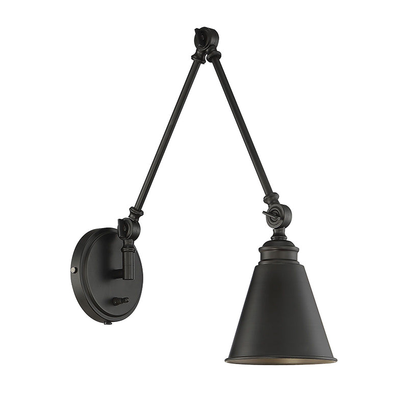 Savoy House 9-961CP-1 Morland 1-lt 16" Tall Adjustable Wall Sconce with Plug