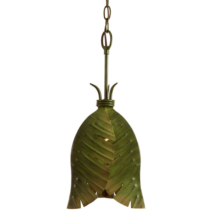 Varaluz 901M01 Banana Leaf 1-lt 9" Pendant