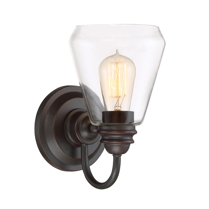 Designers Fountain 90201 Foundry 1-lt 10" Tall Wall Sconce
