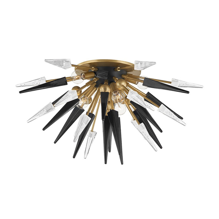 Hudson Valley 9027 Sparta 6-lt 28" Flush Mount