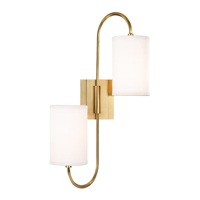 Hudson Valley 9100 Junius 2-lt Wall Sconce