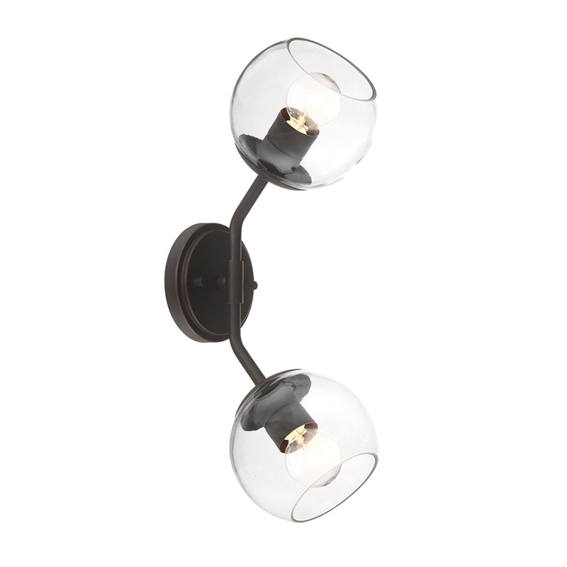 Designers Fountain 91202 Meridian 2-lt 17" Tall Wall Sconce