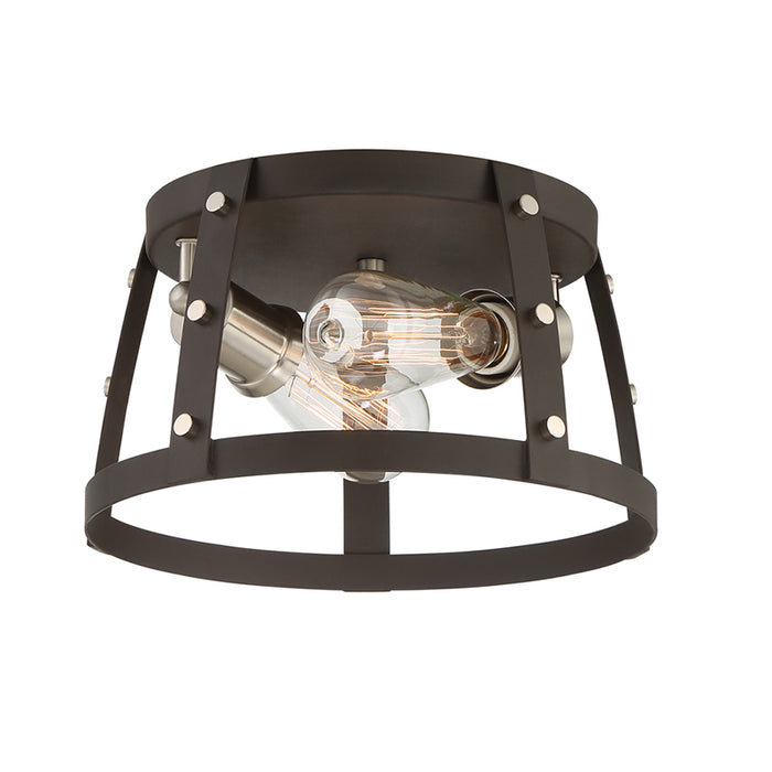 Designers Fountain 91622 Presidio 2-lt 12" Flushmount