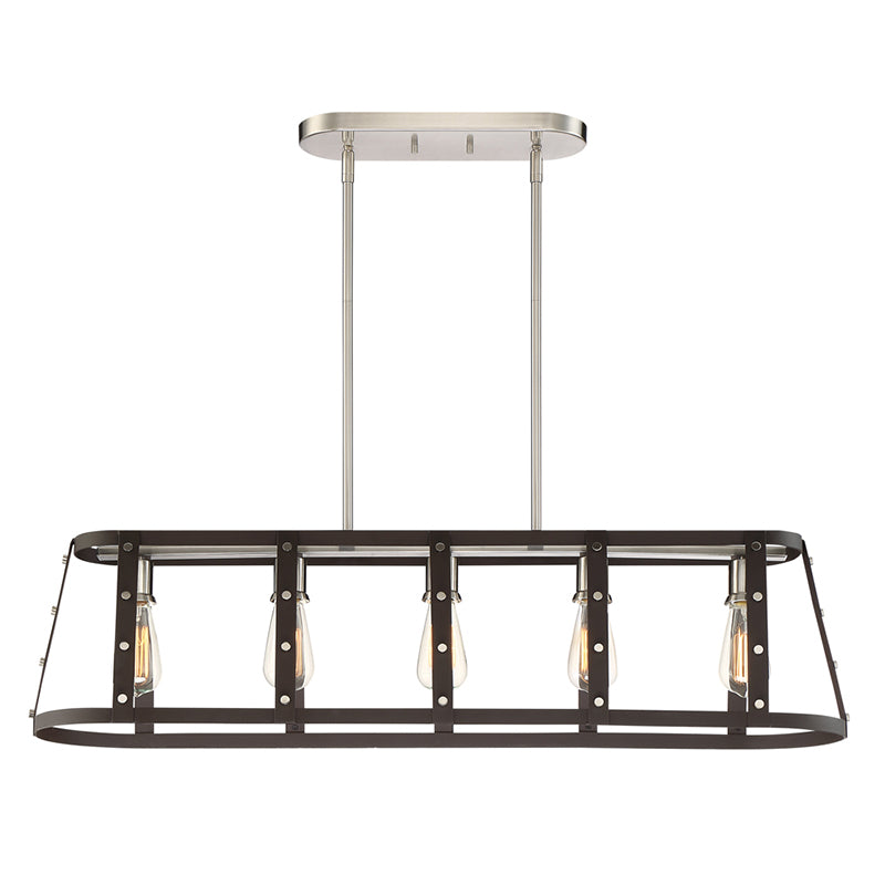 Designers Fountain 91638 Presidio 5-lt 40" Island Pendant