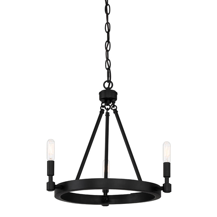 Designers Fountain 92583 Fiora 3-lt 17" Chandelier