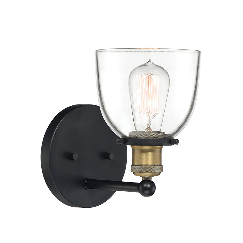 Designers Fountain 92601 Bryson 1-lt 9" Tall Wall Sconce