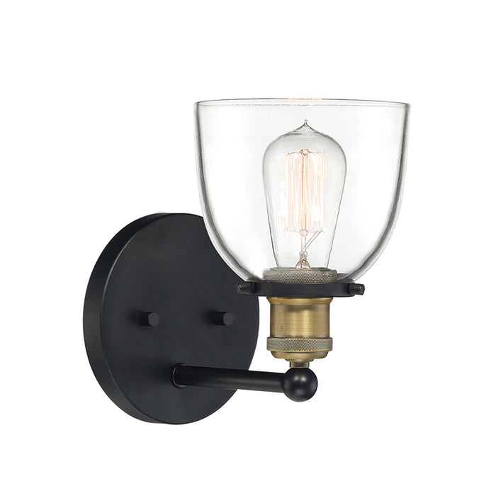 Designers Fountain 92601 Bryson 1-lt 9" Tall Wall Sconce