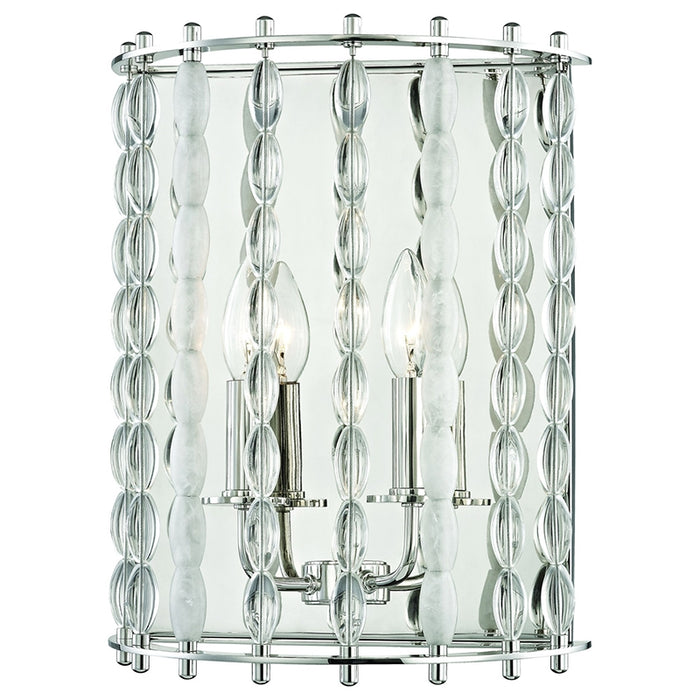 Hudson Valley 9300 Whitestone 2-lt Wall Sconce