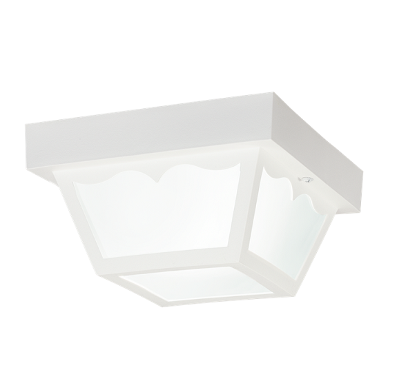 Kichler 9320 Outdoor Plastic Fixtures 1-lt Outdoor Flush Mount