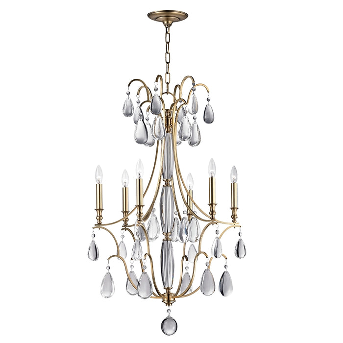 Hudson Valley 9324 Crawford 6-lt Chandelier