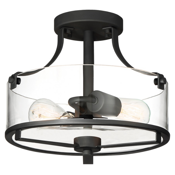 Designers Fountain 93311 Jedrek 2-lt 13" Semi Flush