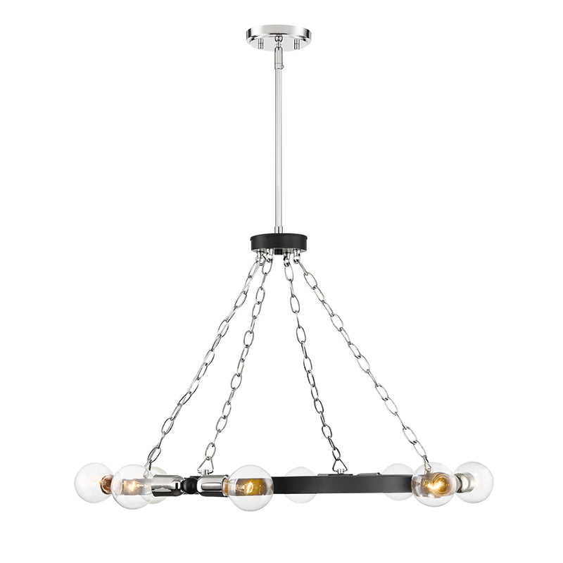 Designers Fountain 93488 Huxton 8-lt 30" Chandelier
