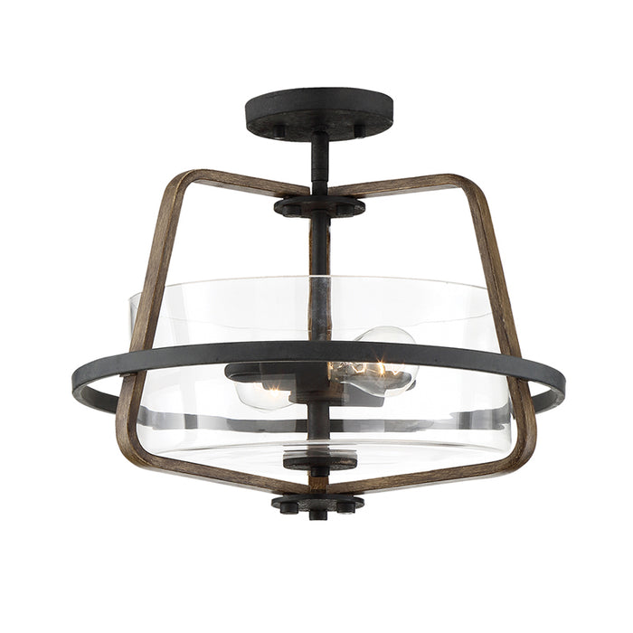 Designers Fountain 93511 Ryder 2-lt 17" Semi Flush