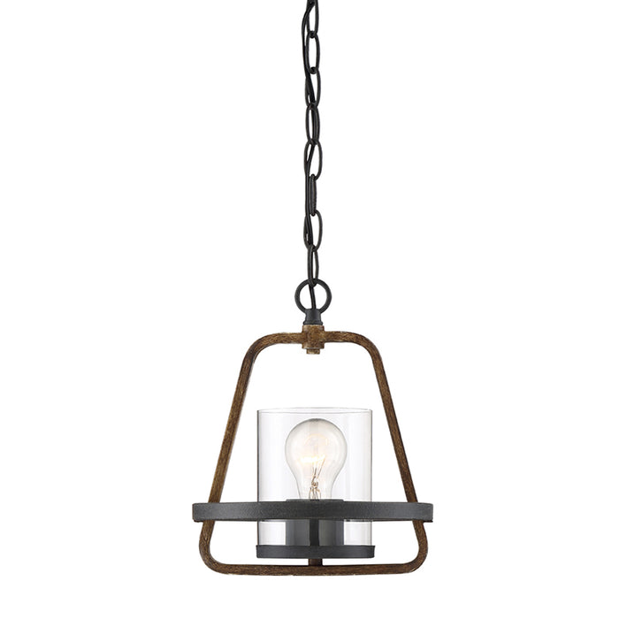 Designers Fountain 93530 Ryder 1-lt 9" Mini Pendant