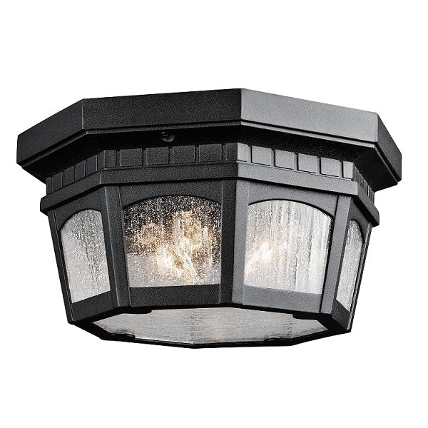 Kichler 9538 Courtyard 3-lt Outdoor Flush Mount
