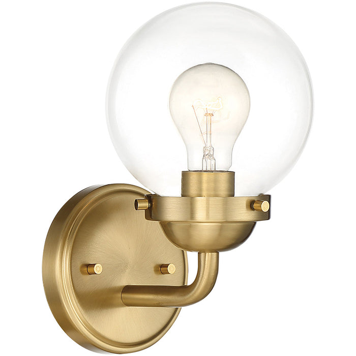 Designers Fountain 95901 Knoll 1-lt 10" Tall Wall Sconce