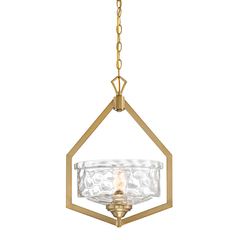 Designers Fountain 96350 Drake 1-lt 15" Pendant
