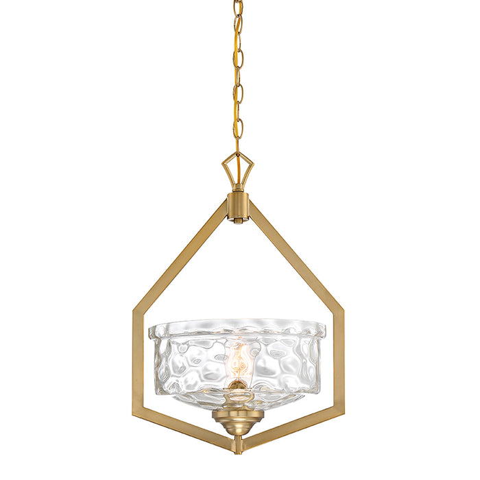 Designers Fountain 96350 Drake 1-lt 15" Pendant
