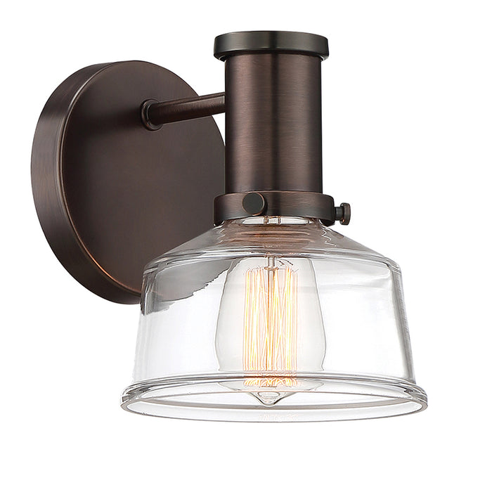 Designers Fountain 96501 Carson 1-lt 8" Tall Wall Sconce