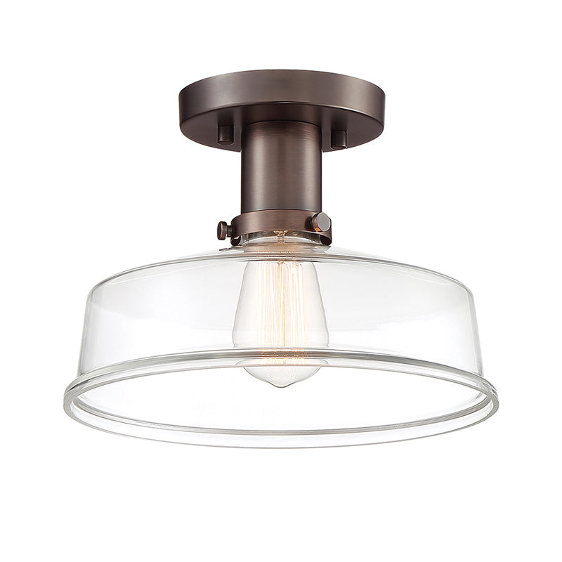 Designers Fountain 96511 Carson 1-lt 11" Semi Flush