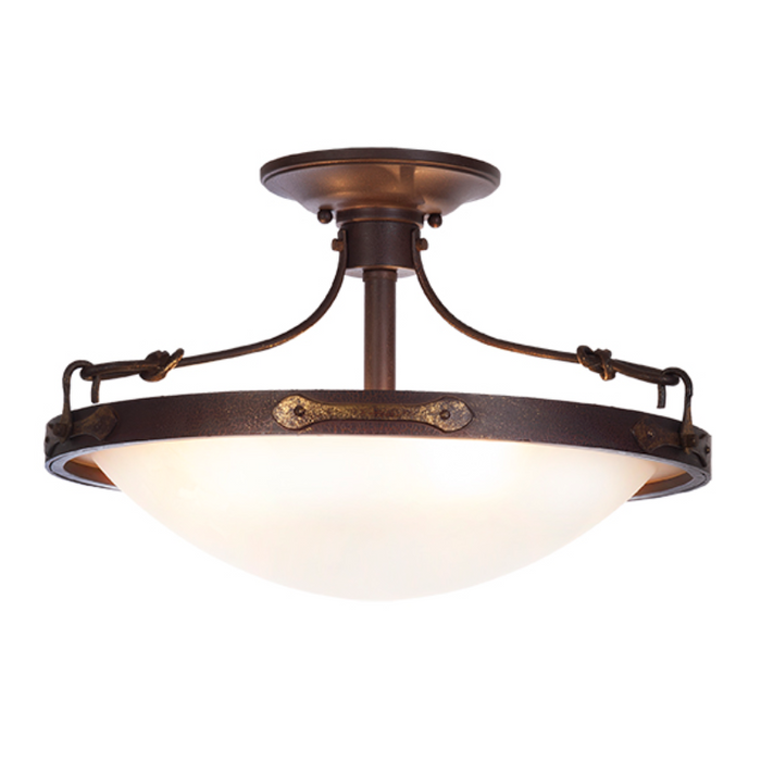 Designers Fountain 97311 Austin 3-lt 16" Semi Flush