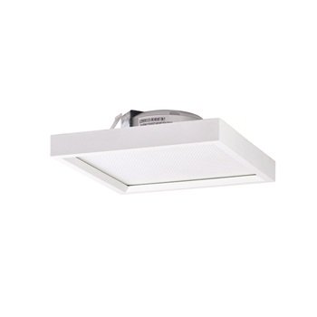 Nora NLOS-S42L 4" Surf Square Baffle LED Regressed Edge-Lit Surface Mount