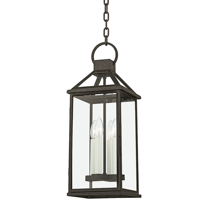 Troy F2749 Sanders 4-lt 9" Outdoor Hanging Lantern