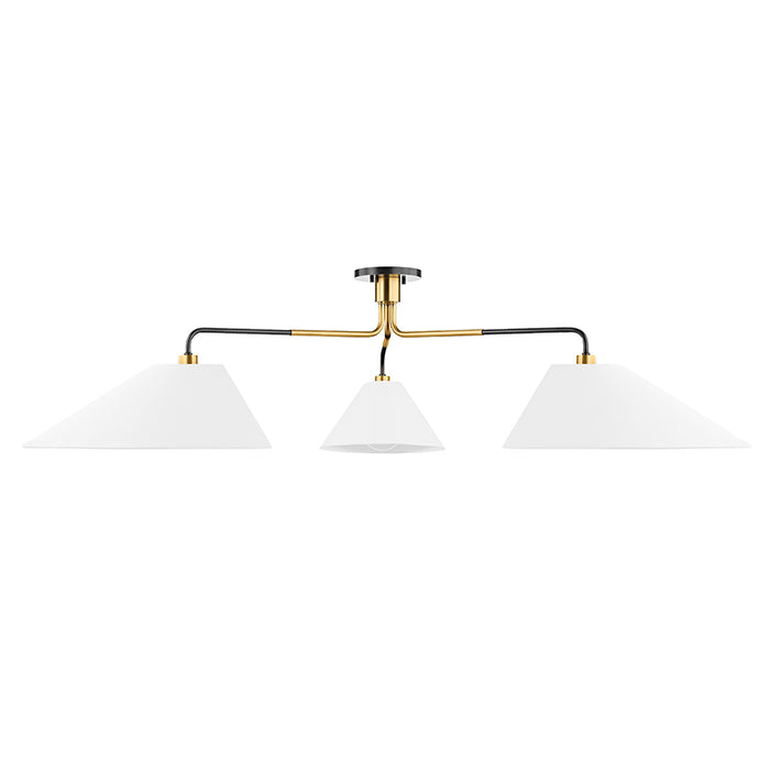 Hudson Valley KBS1751803 Duo 3-lt 72" Chandelier