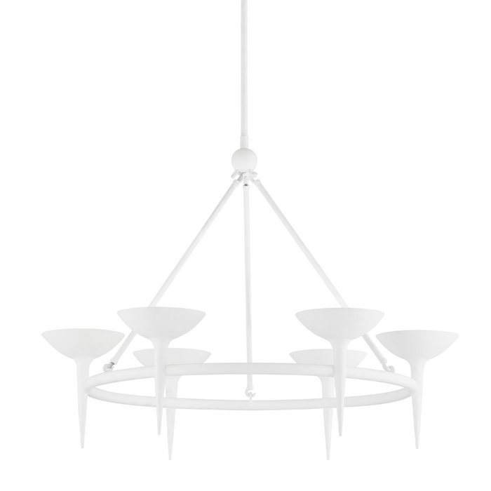 Troy F2606 Cecilia 6-lt 40" Chandelier